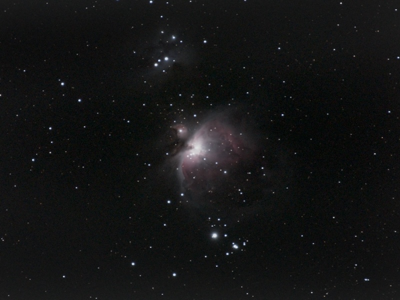 Photo depicting the Orion Nebula